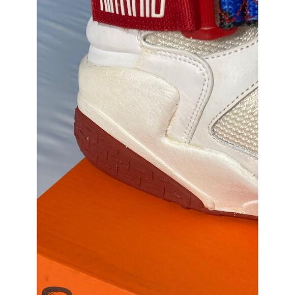 Nike Air Raid Peace White Red 318759-161 US 5.5Y OG 2008 - Picture 4 of 14